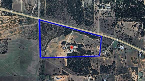 35.3 Acres of Agricultural Land with Home for Sale in Abilene, Texas