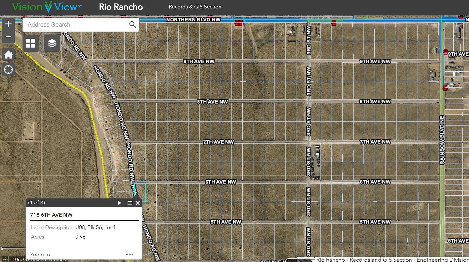 0.94 Acres of Land for Sale in Rio Rancho, New Mexico