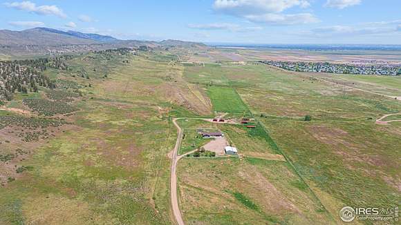 21.2 Acres of Land with Home for Sale in Loveland, Colorado