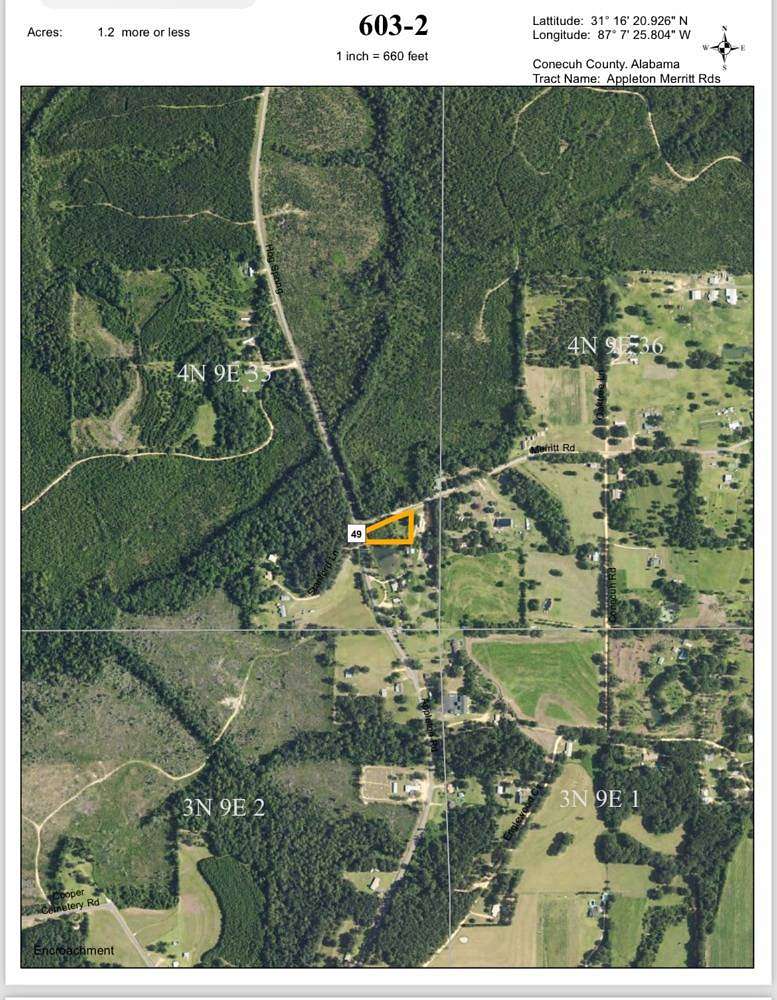 1.2 Acres of Land for Sale in Castleberry, Alabama