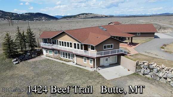 65 Acres of Agricultural Land with Home for Sale in Butte, Montana