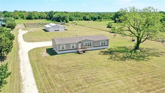 9.9 Acres of Land with Home for Sale in Bryan, Texas