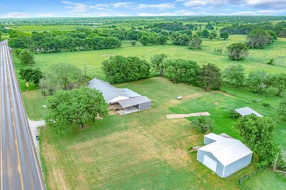 6.2 Acres of Land with Home for Sale in Kemp, Texas
