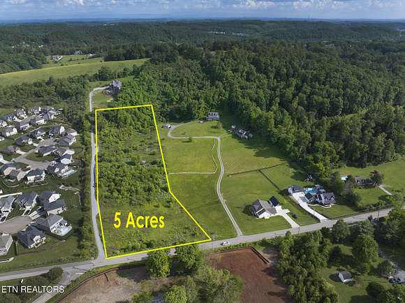 5 Acres of Residential Land for Sale in Knoxville, Tennessee