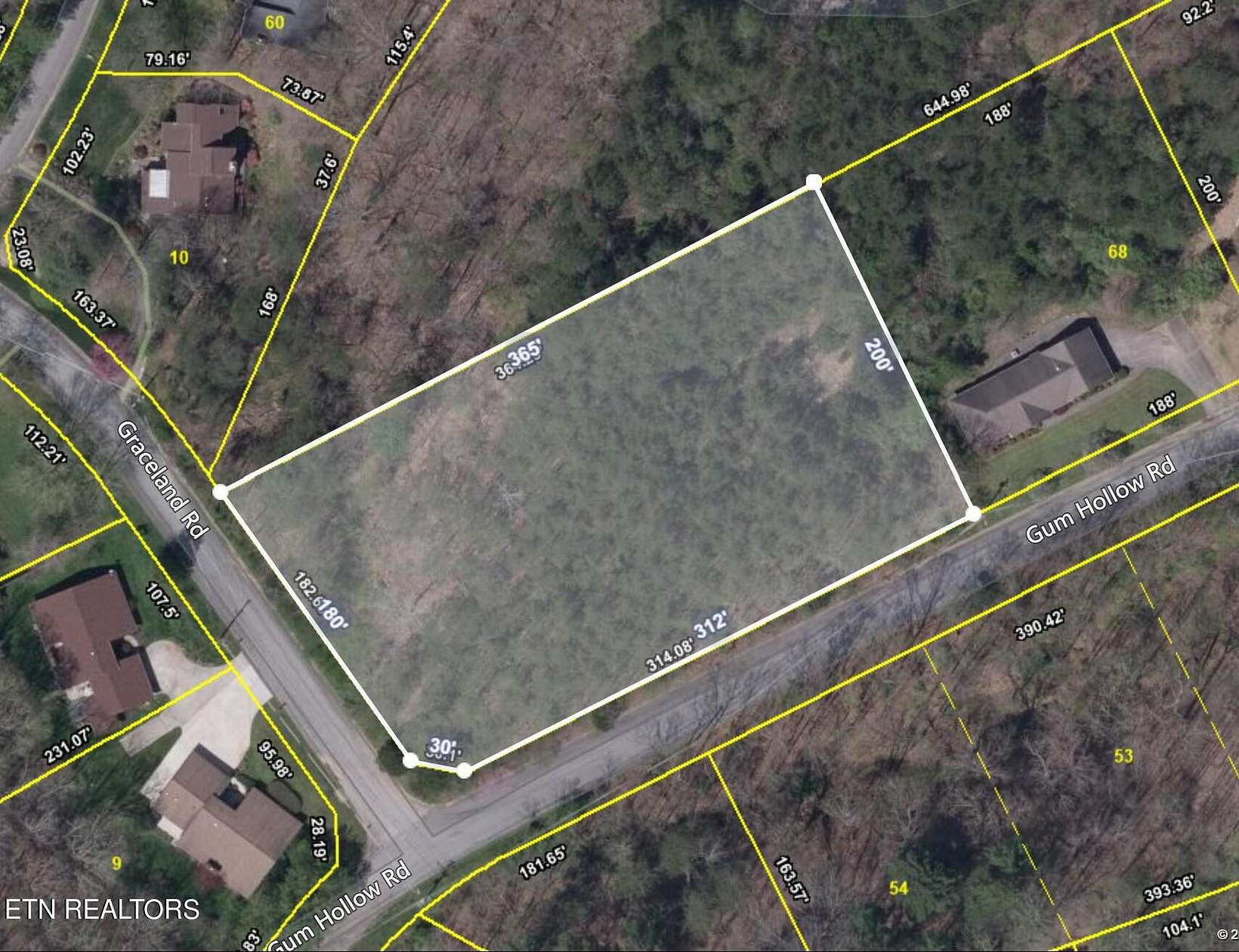 1.6 Acres of Land for Sale in Oak Ridge, Tennessee