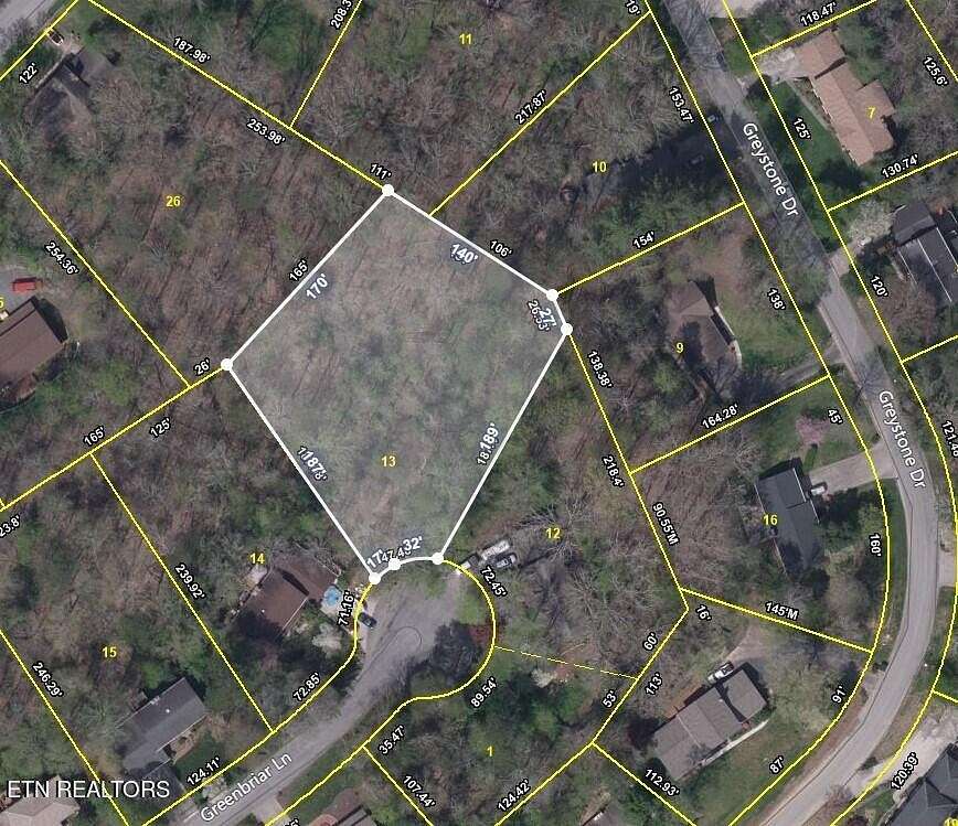 0.87 Acres of Land for Sale in Oak Ridge, Tennessee