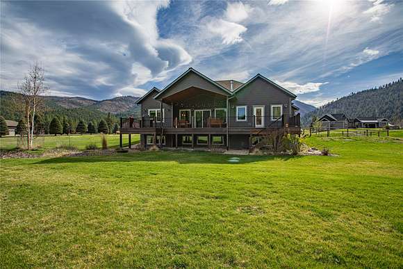4 Acres of Residential Land with Home for Sale in Lolo, Montana