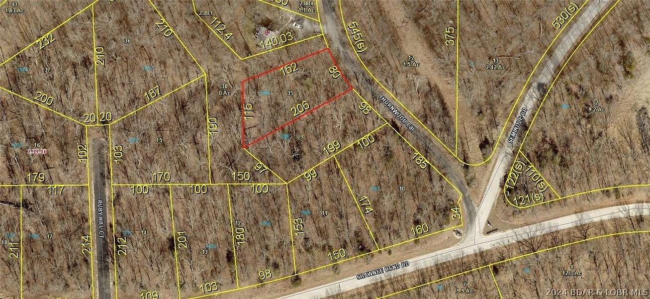 0.4 Acres of Residential Land for Sale in Jasper Township, Missouri