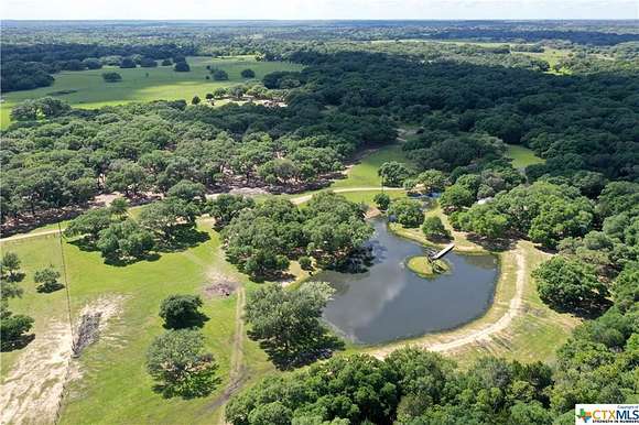 143 Acres of Land with Home for Sale in Cat Spring, Texas