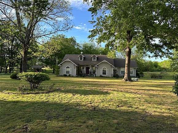 5 Acres of Residential Land with Home for Sale in Wagoner, Oklahoma