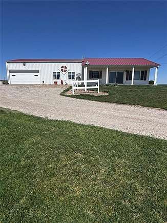2 Acres of Residential Land with Home for Sale in Brooklyn, Iowa