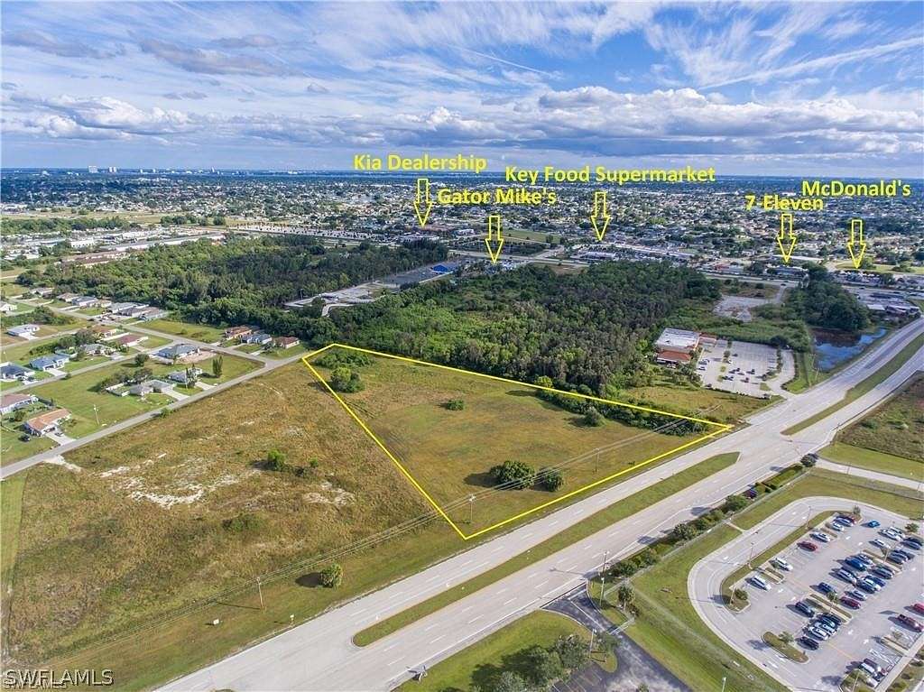 4.967 Acres of Mixed-Use Land for Sale in Cape Coral, Florida