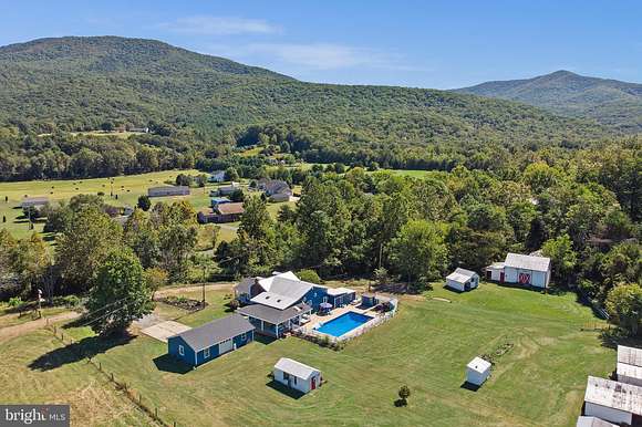 6.5 Acres of Land with Home for Sale in Luray, Virginia