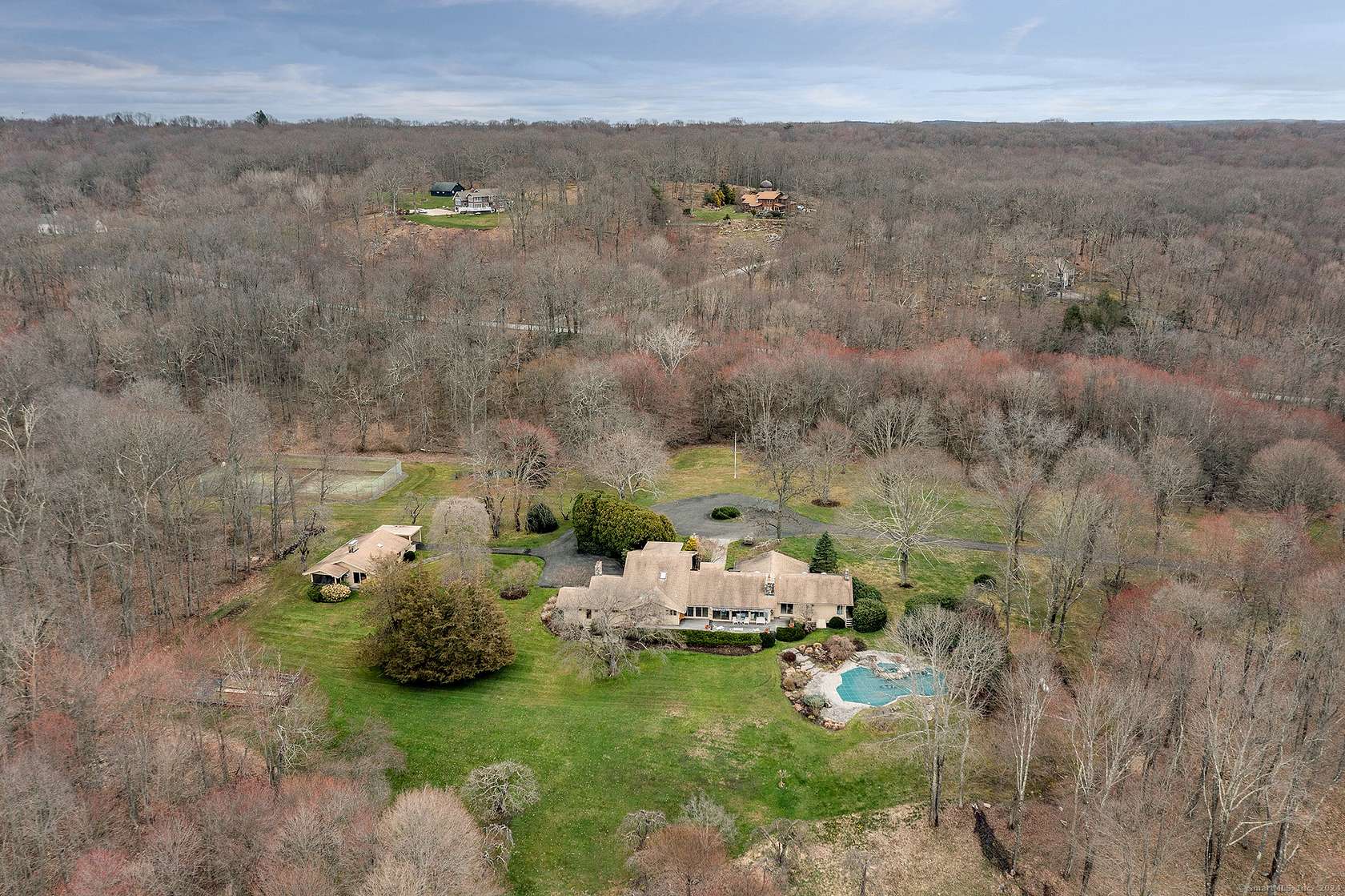 30.3 Acres of Land with Home for Sale in Roxbury, Connecticut