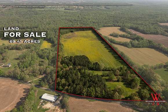69.3 Acres of Agricultural Land for Sale in Martin, Tennessee