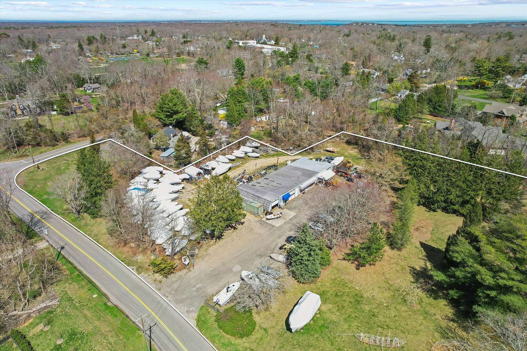 3.66 Acres of Improved Commercial Land for Sale in Shelter Island, New York