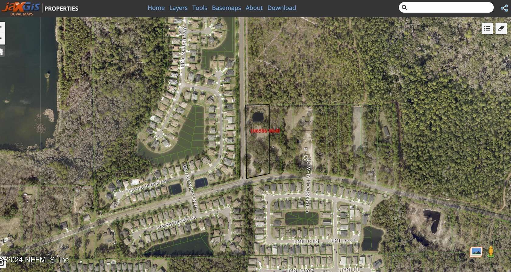 3 Acres of Residential Land for Sale in Jacksonville, Florida