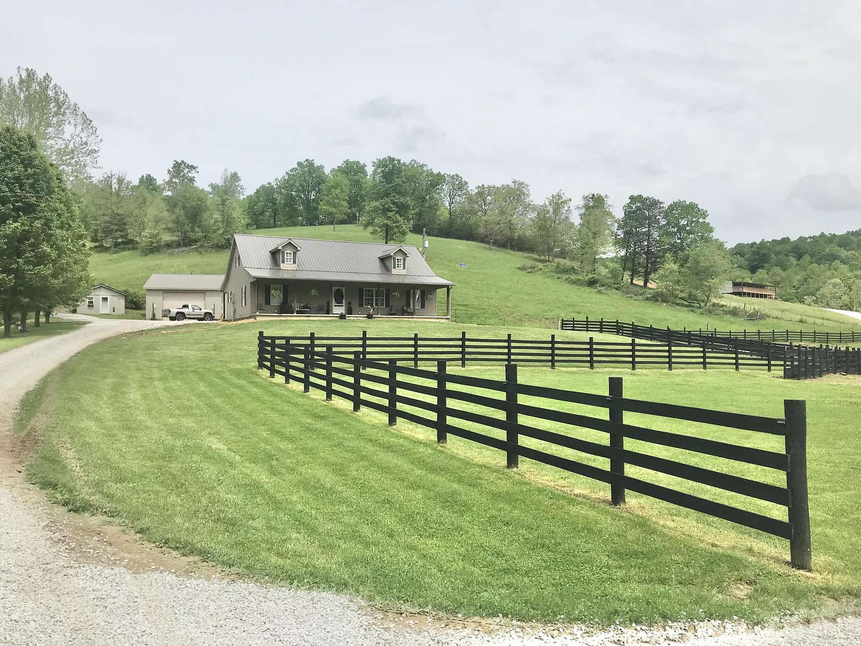 4 Acres of Residential Land with Home for Sale in Olive Hill, Kentucky