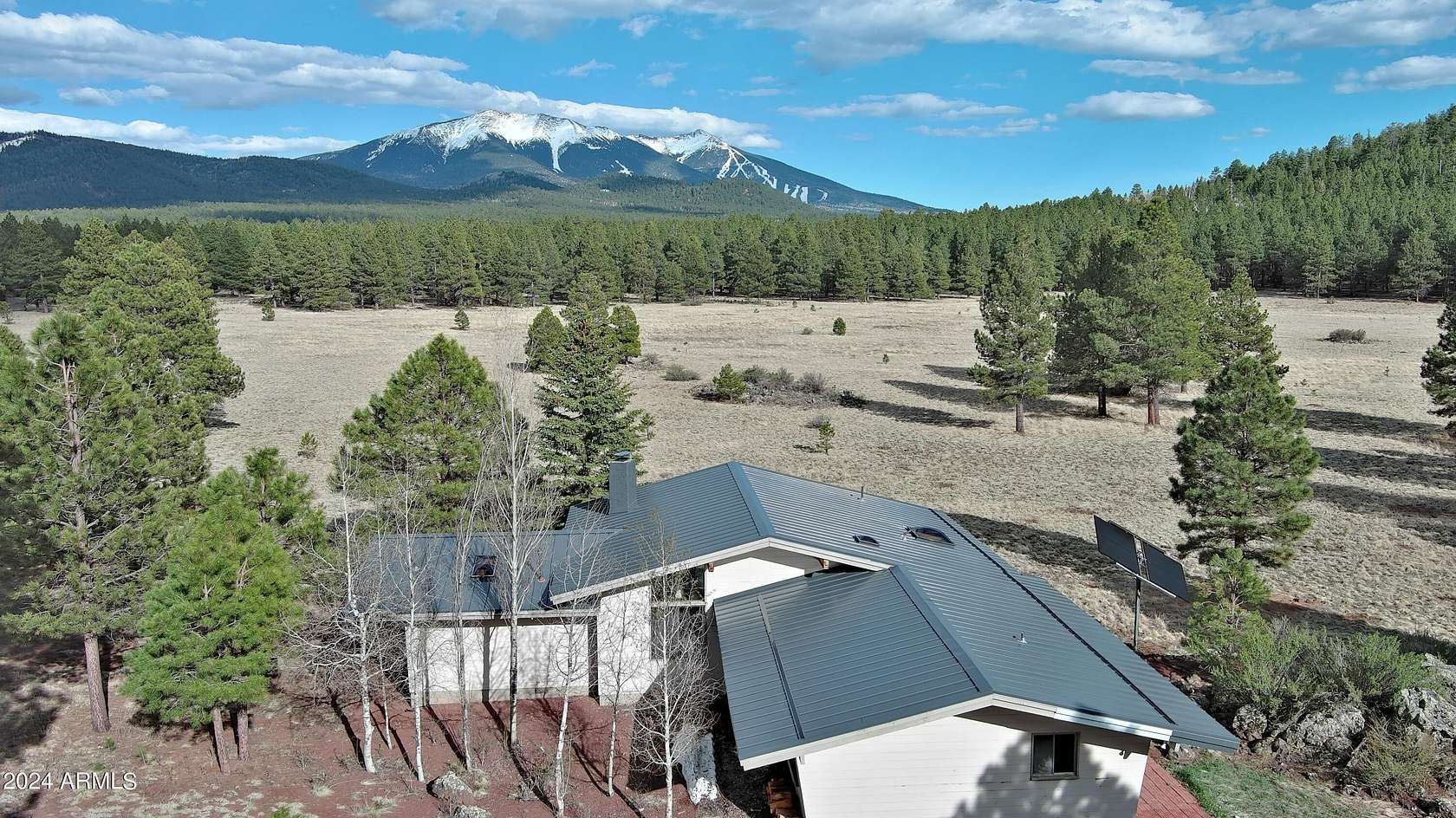 42.5 Acres of Land with Home for Sale in Flagstaff, Arizona