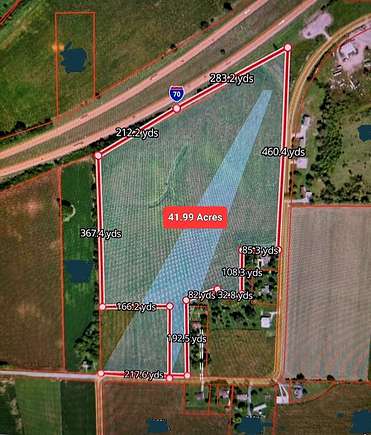 42 Acres of Land for Sale in Stilesville, Indiana