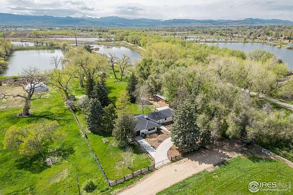 5 Acres of Residential Land with Home for Sale in Longmont, Colorado