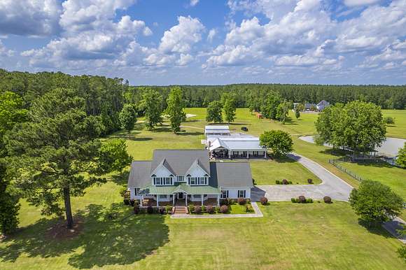 14.4 Acres of Land with Home for Sale in Ridgeville, South Carolina