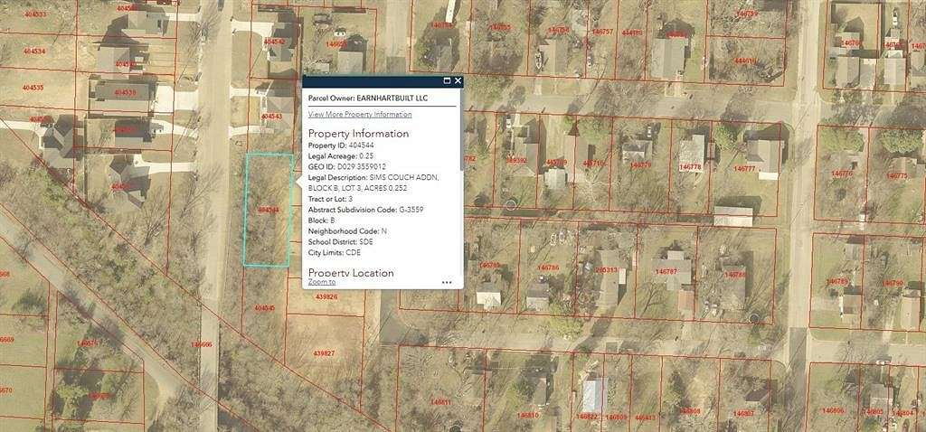 0.25 Acres of Land for Sale in Denison, Texas