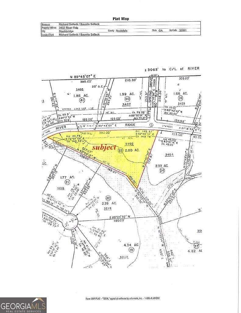 2.6 Acres of Residential Land for Sale in Stockbridge, Georgia
