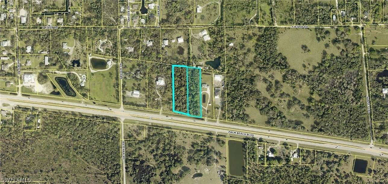 4.6 Acres of Residential Land for Sale in Alva, Florida