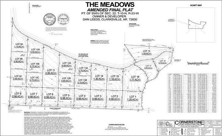 1.2 Acres of Residential Land for Sale in Clarksville, Arkansas