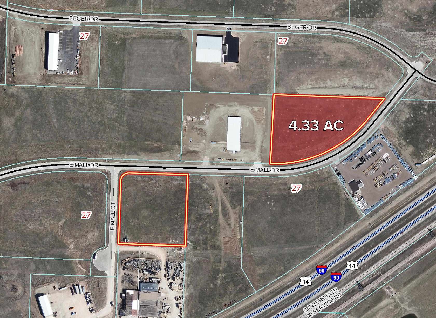 4.3 Acres of Commercial Land for Sale in Box Elder, South Dakota
