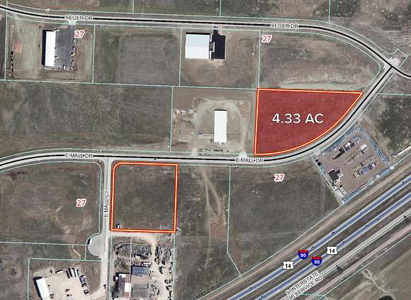 4.3 Acres of Commercial Land for Sale in Box Elder, South Dakota