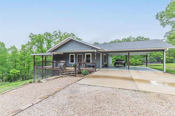 5.3 Acres of Residential Land with Home for Sale in Van Buren, Missouri