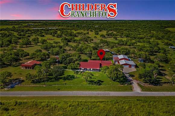 20.2 Acres of Agricultural Land with Home for Sale in Riviera, Texas