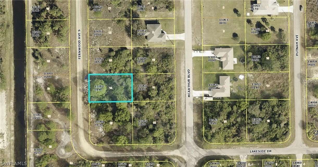 0.23 Acres of Residential Land for Sale in Lehigh Acres, Florida