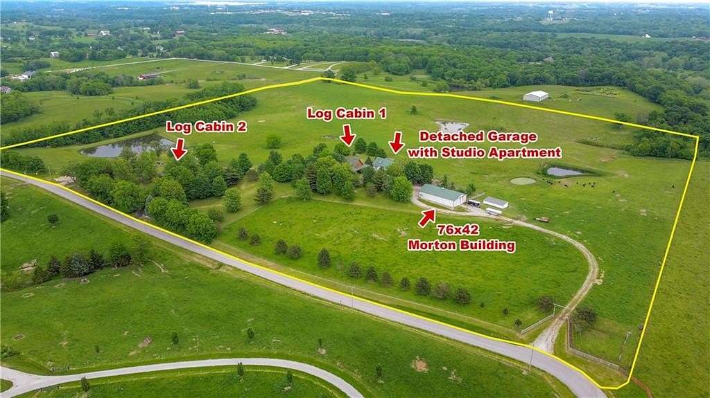 47.8 Acres of Land with Home for Sale in Kansas City, Missouri