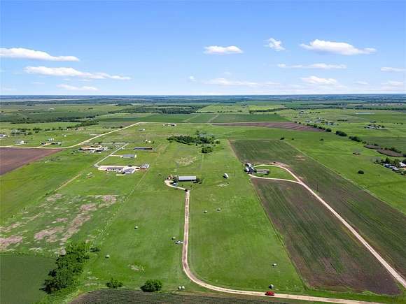 20 Acres of Agricultural Land with Home for Sale in Thrall, Texas