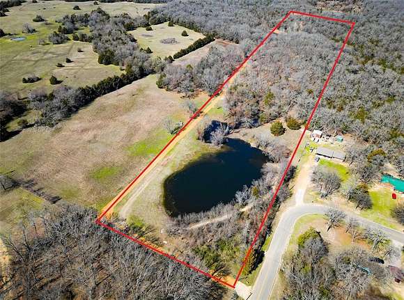 12.8 Acres of Recreational Land for Sale in Tishomingo, Oklahoma