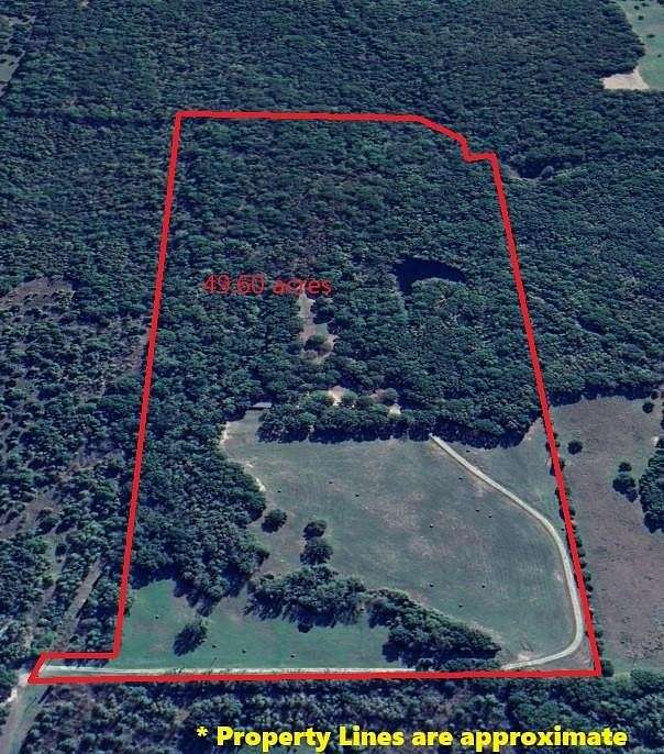 49.6 Acres of Agricultural Land with Home for Sale in Mineola, Texas