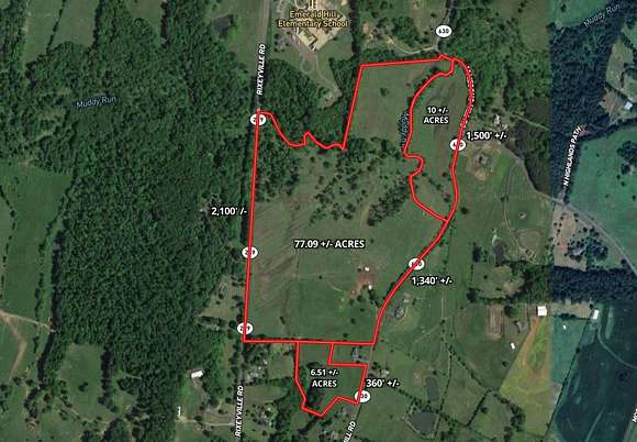 77.1 Acres of Land for Auction in Culpeper, Virginia