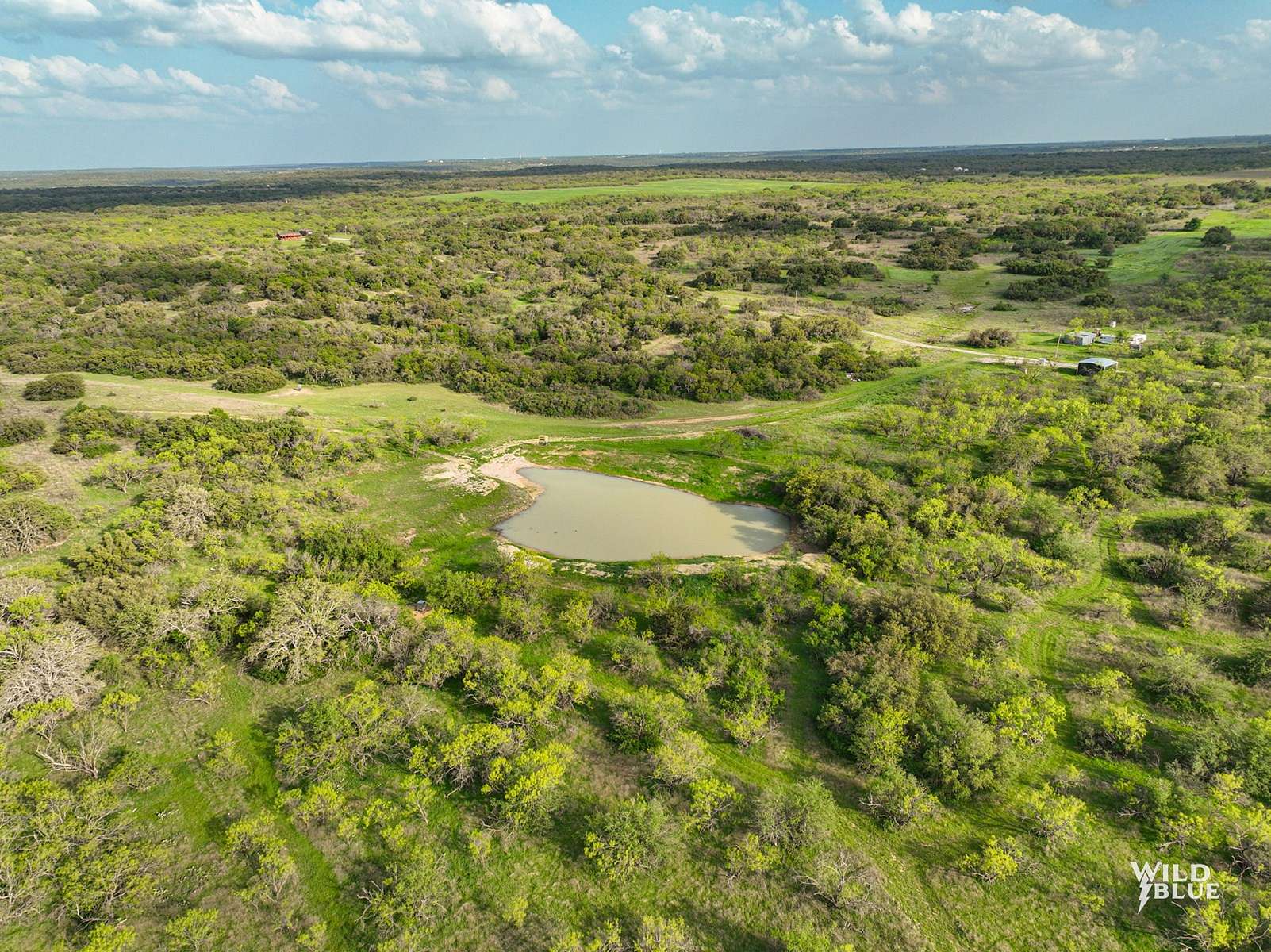 66.72 Acres of Land with Home for Sale in Cisco, Texas