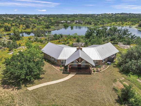 10.7 Acres of Land with Home for Sale in Llano, Texas
