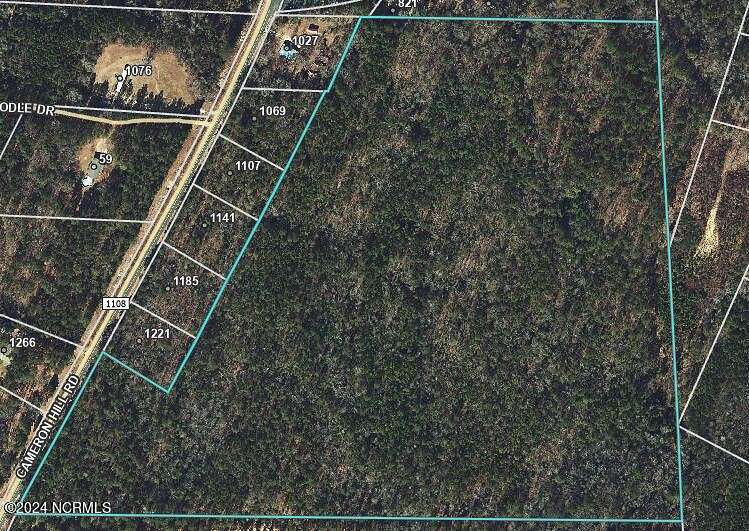 10.5 Acres of Land for Sale in Cameron, North Carolina