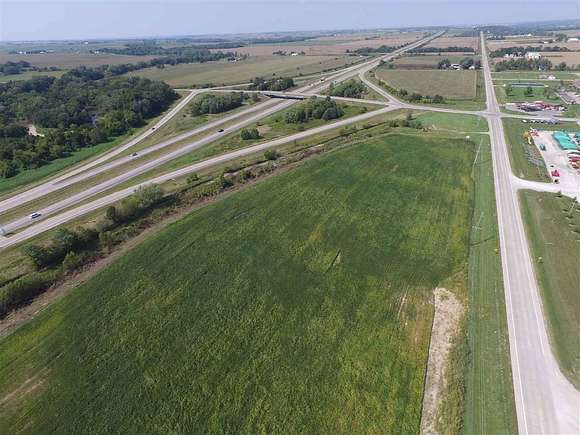 4.8 Acres of Commercial Land for Sale in Hills, Iowa