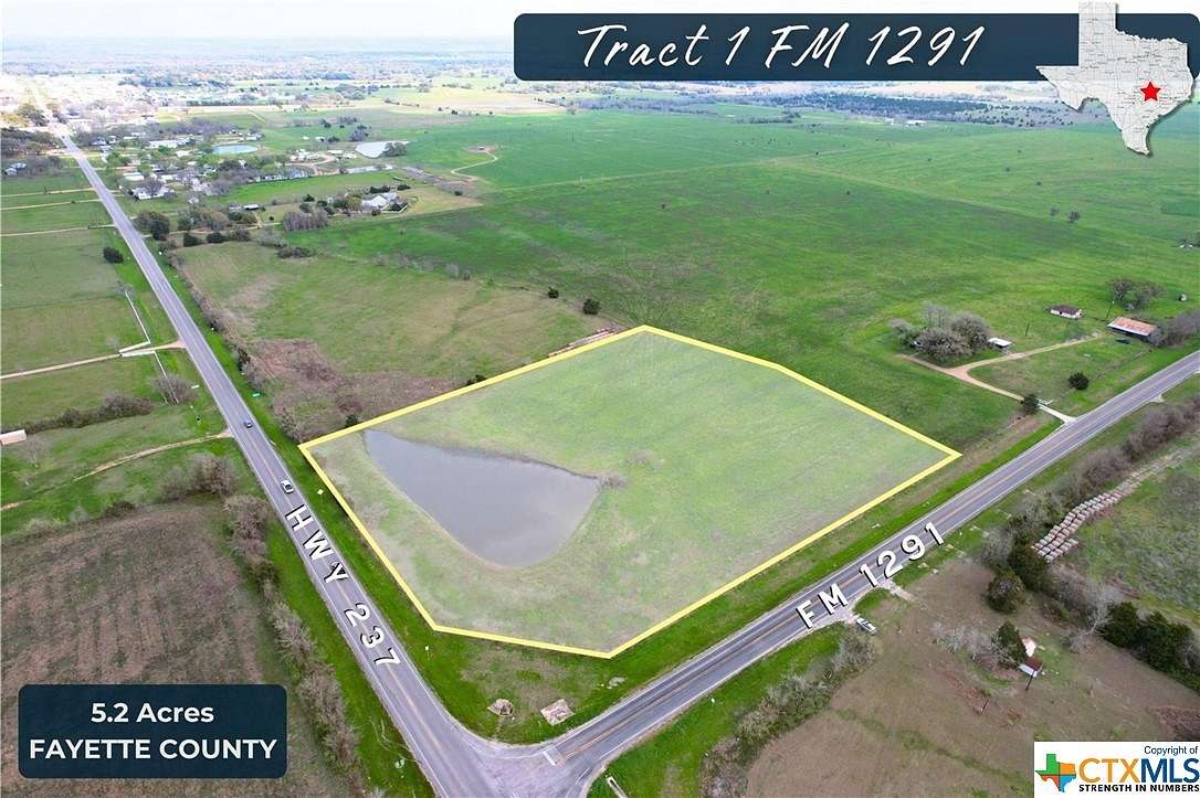 5.5 Acres of Commercial Land for Sale in Round Top, Texas