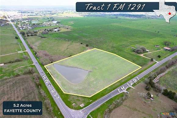 5.5 Acres of Commercial Land for Sale in Round Top, Texas