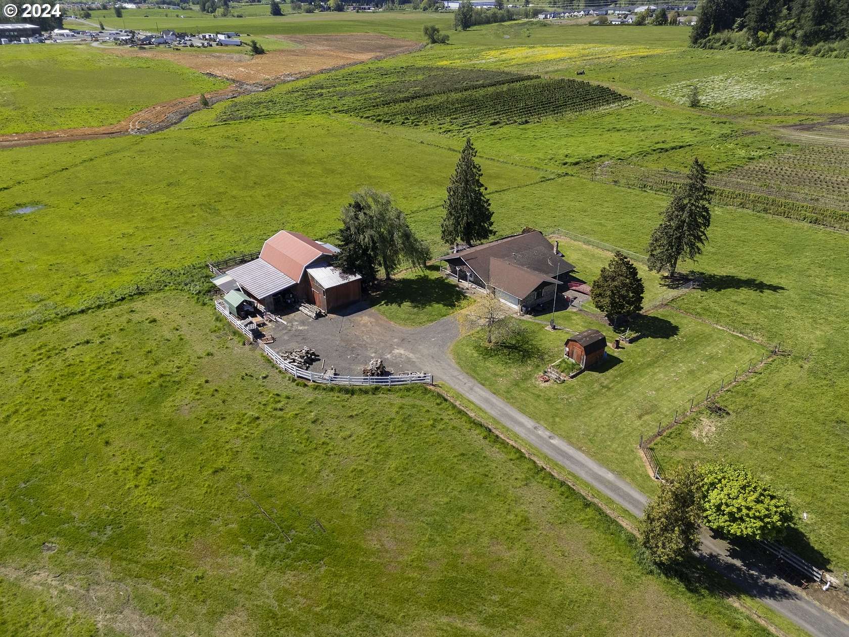 10 Acres of Land with Home for Sale in Ridgefield, Washington
