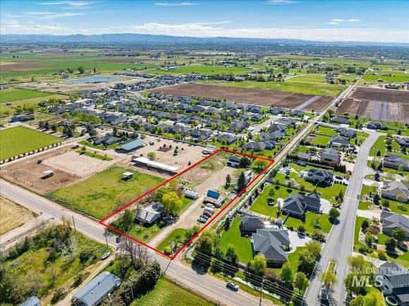 2.4 Acres of Residential Land with Home for Sale in Nampa, Idaho