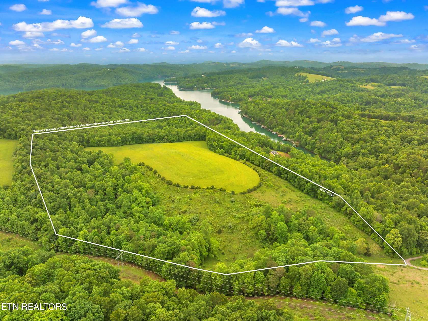 46.1 Acres of Land for Sale in La Follette, Tennessee