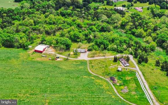 53 Acres of Agricultural Land with Home for Sale in Williamsport, Maryland